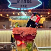 Bebida especial con cerveza en D' Luxe